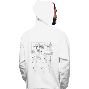 Shirts Pullover Hoodies, Unisex / Small / White The Invincible Black Knight