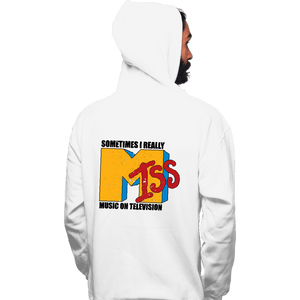 Secret_Shirts Pullover Hoodies, Unisex / Small / White I Miss Music