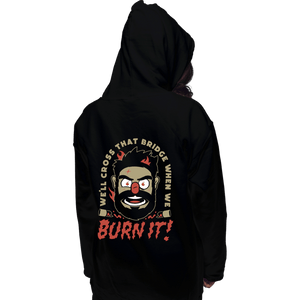 Secret_Shirts Pullover Hoodies, Unisex / Small / Black Burn-it Billy