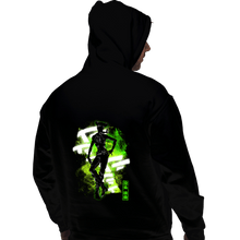 Load image into Gallery viewer, Shirts Pullover Hoodies, Unisex / Small / Black Cosmic Jolyne Cujoh
