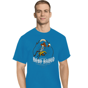 Secret_Shirts T-Shirts, Tall / Large / Royal Blue Robo-Rodeo