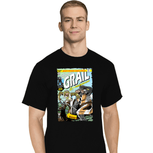 Secret_Shirts T-Shirts, Tall / Large / Black The Incredible Grail