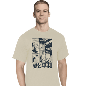 Secret_Shirts T-Shirts, Tall / Large / White Trigun Gunsmoke