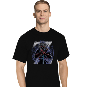 Daily_Deal_Shirts T-Shirts, Tall / Large / Black Hero's Shadow