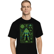 Load image into Gallery viewer, Daily_Deal_Shirts T-Shirts, Tall / Large / Black Leonardo Model Sprue
