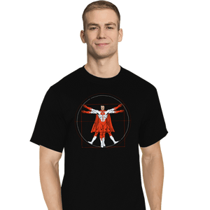 Daily_Deal_Shirts T-Shirts, Tall / Large / Black Vitruvian Viltrumite