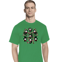 Load image into Gallery viewer, Daily_Deal_Shirts T-Shirts, Tall / Large / Sports Grey Creepy Xmas Kittens
