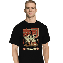 Load image into Gallery viewer, Secret_Shirts T-Shirts, Tall / Large / Black Sushi Is The Way
