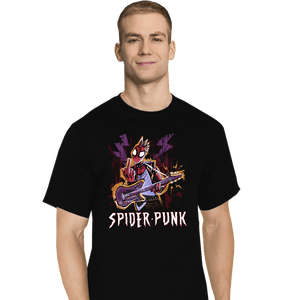 Secret_Shirts T-Shirts, Tall / Large / Black The Spider Punk