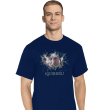Load image into Gallery viewer, Shirts T-Shirts, Tall / Large / Navy Squirrel
