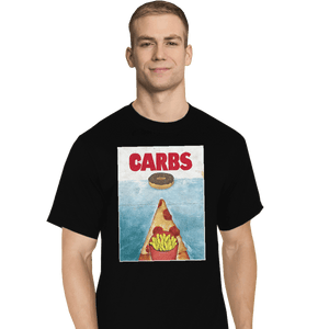 Shirts T-Shirts, Tall / Large / Black CARBS