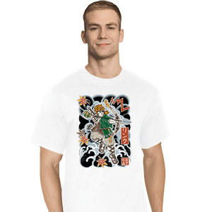 Daily_Deal_Shirts T-Shirts, Tall / Large / White Irezumi Link