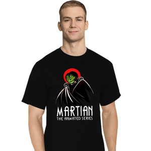 Secret_Shirts T-Shirts, Tall / Large / Black Martian