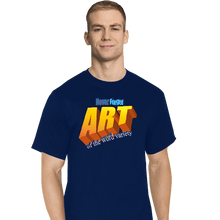 Load image into Gallery viewer, Secret_Shirts T-Shirts, Tall / Large / Navy Word Art
