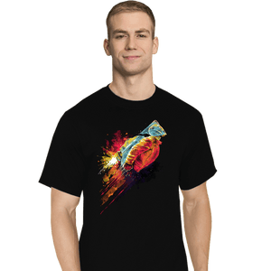 Secret_Shirts T-Shirts, Tall / Large / Black Human Rocket