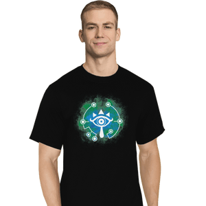 Shirts T-Shirts, Tall / Large / Black Open Your Sheikah Eye