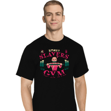 Load image into Gallery viewer, Secret_Shirts T-Shirts, Tall / Large / Black Nezuko Slayers Gym
