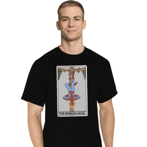 Shirts T-Shirts, Tall / Large / Black The Hanged Man