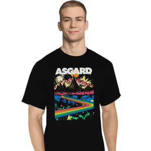 Secret_Shirts T-Shirts, Tall / Large / Black Asgard