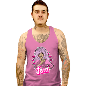 Secret_Shirts Tank Top, Unisex / Small / Pink Jem Barbie