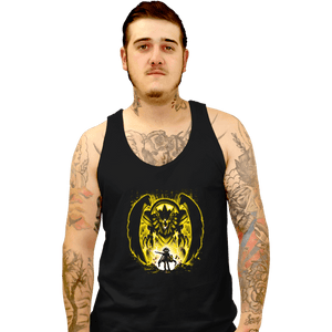 Secret_Shirts Tank Top, Unisex / Small / Black The Winged Dragon