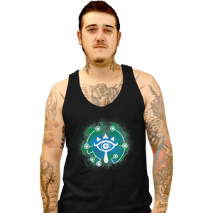 Shirts Tank Top, Unisex / Small / Black Open Your Sheikah Eye