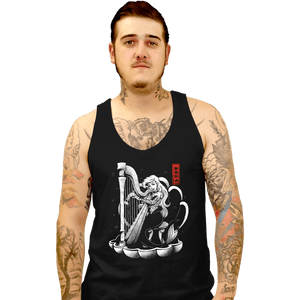 Daily_Deal_Shirts Tank Top, Unisex / Small / Black Sound Of The Sea