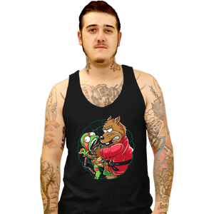 Secret_Shirts Tank Top, Unisex / Small / Black Why You Little Turtle Mikey