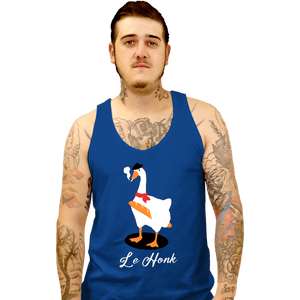 Secret_Shirts Tank Top, Unisex / Small / Royal Blue Le Honk