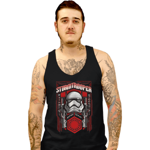 Shirts Tank Top, Unisex / Small / Black Storm Trooper