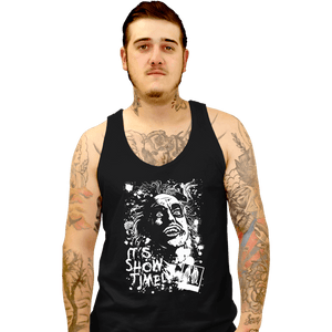 Daily_Deal_Shirts Tank Top, Unisex / Small / Black Beetlejuice Splatter