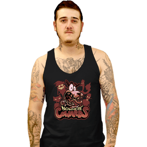 Secret_Shirts Tank Top, Unisex / Small / Black Nowhere Cowards