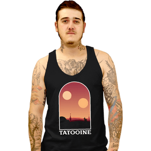 Shirts Tank Top, Unisex / Small / Black Desert Suns