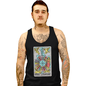 Shirts Tank Top, Unisex / Small / Black Wheel of Fortune