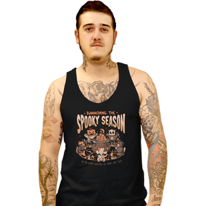 Secret_Shirts Tank Top, Unisex / Small / Black Summon The Spooky Season