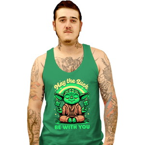 Secret_Shirts Tank Top, Unisex / Small / Sports Grey Luck Be With You