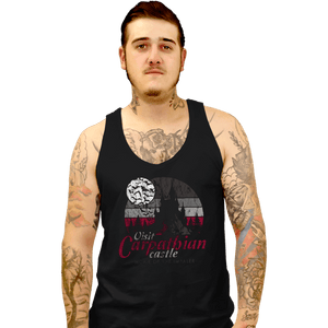 Daily_Deal_Shirts Tank Top, Unisex / Small / Black Visit Carpathian Castle