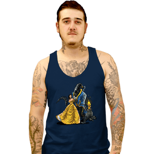 Secret_Shirts Tank Top, Unisex / Small / Navy Beauty And The Alien