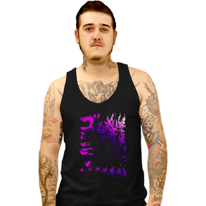 Secret_Shirts Tank Top, Unisex / Small / Black Millenium Godzilla