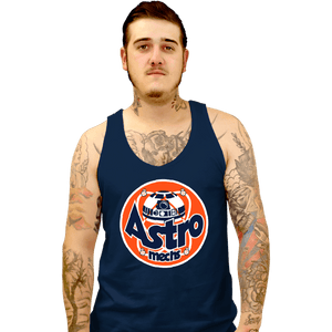 Secret_Shirts Tank Top, Unisex / Small / Navy Astromechs