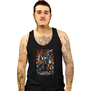 Secret_Shirts Tank Top, Unisex / Small / Black Super Horror Icons!