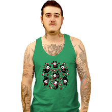 Load image into Gallery viewer, Daily_Deal_Shirts Tank Top, Unisex / Small / Sports Grey Creepy Xmas Kittens
