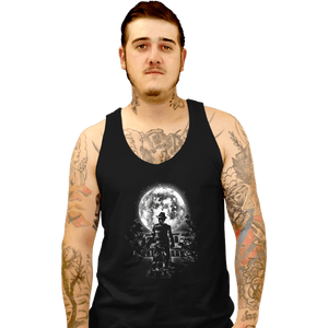 Shirts Tank Top, Unisex / Small / Black Moonlight Claw