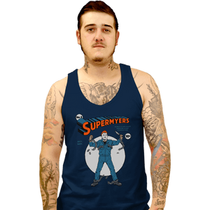 Secret_Shirts Tank Top, Unisex / Small / Navy Super Myers