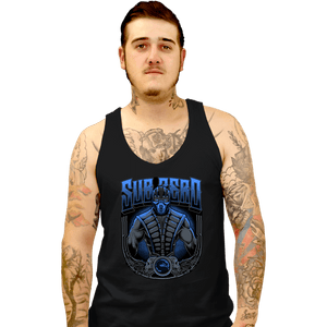 Daily_Deal_Shirts Tank Top, Unisex / Small / Black Sub-Zero Crest