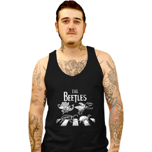 Secret_Shirts Tank Top, Unisex / Small / Black The Real Beetles