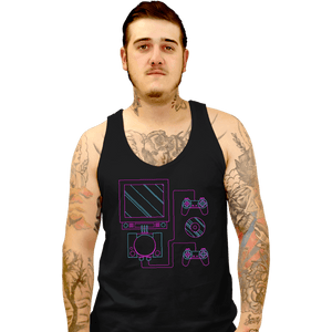 Secret_Shirts Tank Top, Unisex / Small / Black PSX Love