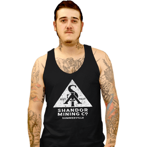 Shirts Tank Top, Unisex / Small / Black Shandor Mining Company