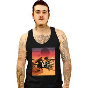 Daily_Deal_Shirts Tank Top, Unisex / Small / Black Wormrider