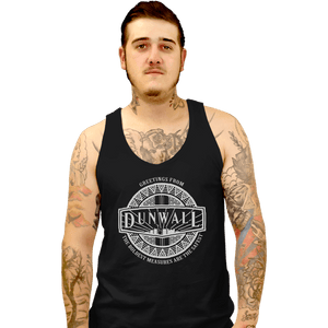 Shirts Tank Top, Unisex / Small / Black Greetings From Dunwall